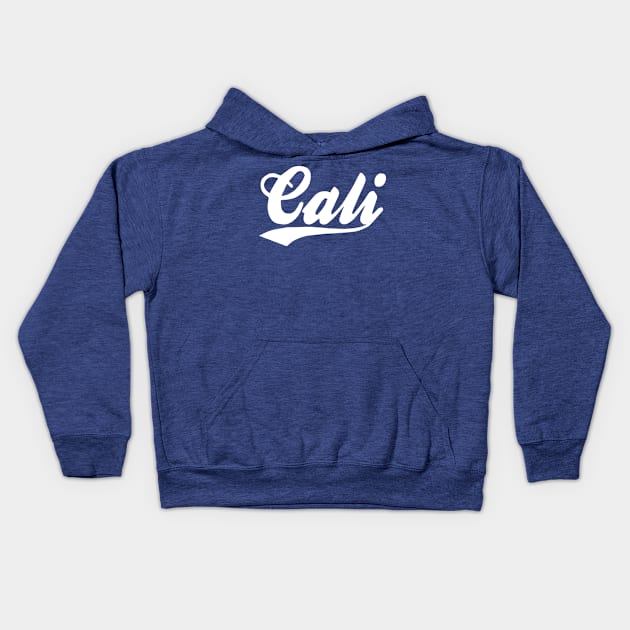 Cali - LA Dodgers style 2 Kids Hoodie by StrictlyDesigns